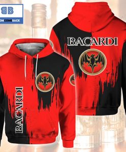 Bacardi Black And Red 3D Hoodie