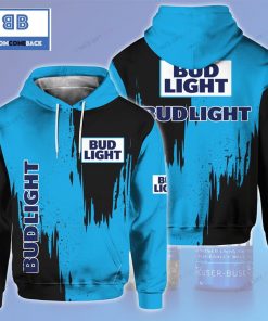 bud light black and blue 3d hoodie 4 YeEyz
