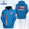 Coors Light Black And Red 3D Hoodie