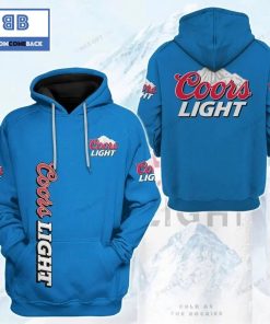 coors light blue 3d hoodie 2 L98Vl