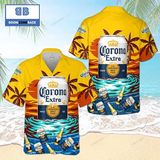Corona Extra Beer Hawaiian Shirt