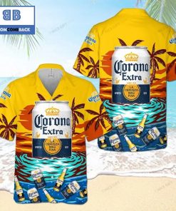 corona extra beer hawaiian shirt 4 4239a