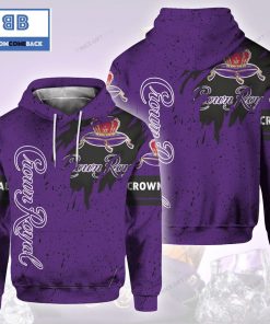 crown royal 3d purple and black hoodie 2 QsTBp
