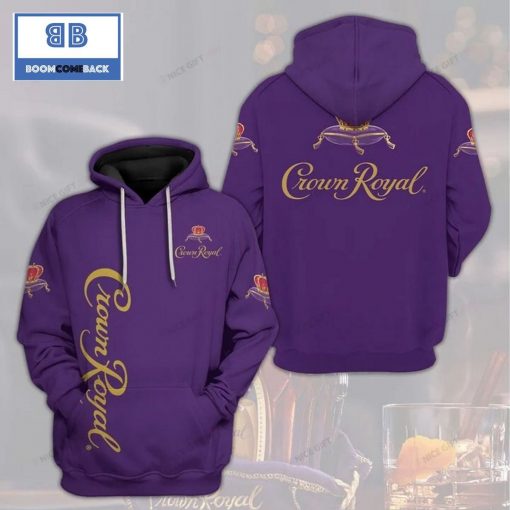 Crown Royal Purple 3D Hoodie