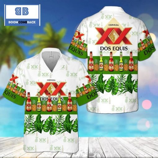 Dos Equis XX Beer Hawaiian Shirt