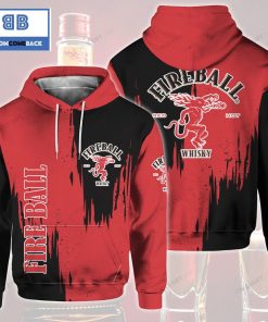 fireball whisky black and red 3d hoodie 2 oAsJ6