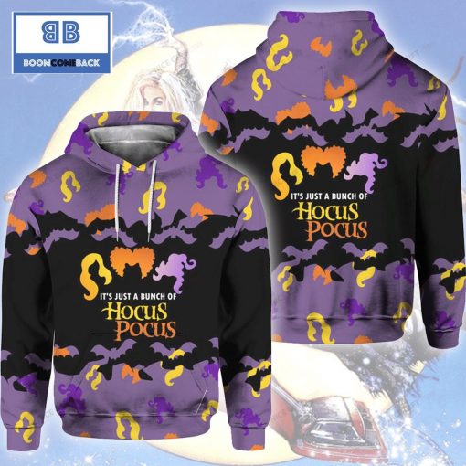 It’s Just A Bunch Of Hocus Pocus Halloween 3D Hoodie
