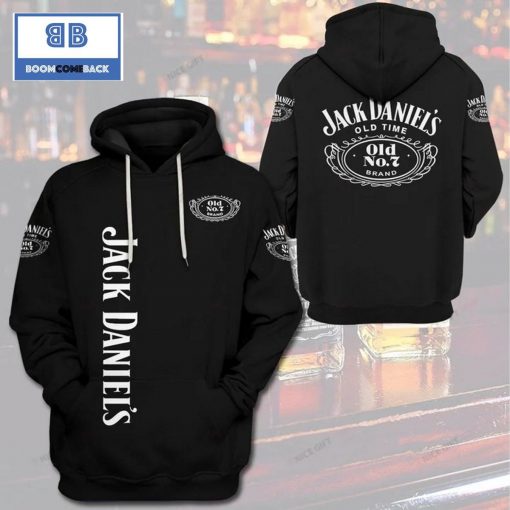 Jack Daniel’s Black 3D Hoodie