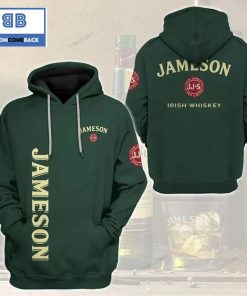 jameson irish whiskey green 3d hoodie 2 4Gcv9