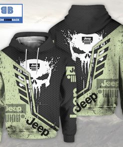 jeep cthulhu black and light green 3d hoodie 4 8D576