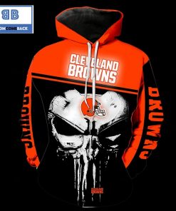 nfl cleveland browns skull 3d hoodie 4 awdRG