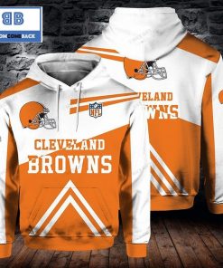 nfl cleveland browns white and orange 3d hoodie 3 8xYWC