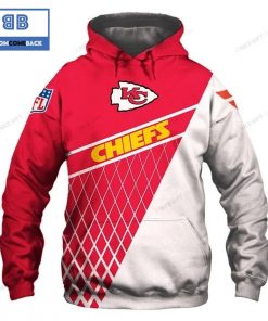nfl kansas city chiefs red and white 3d hoodie 3 k7IXv