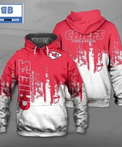 nfl kansas city chiefs white and red 3d hoodie 3 sgICZ