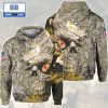 NFL Miami Dolphins Camouflage Skull 3D Hoodie