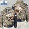 NFL New York Jets Camouflage Skull 3D Hoodie