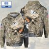 NFL New York Jets Camouflage Skull 3D Hoodie