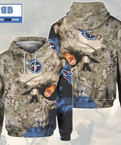nfl tennessee titans camouflage skull 3d hoodie 2 ZHdWL