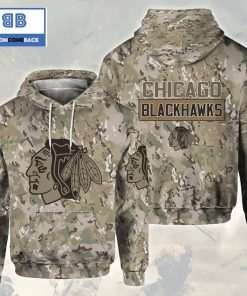 nhl chicago blackhawks camouflage 3d hoodie 4 Pa4Zb
