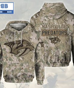 nhl nashville predators camouflage 3d hoodie 4 tGgKV