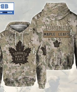 nhl toronto maple leafs camouflage 3d hoodie 2 yBHaP