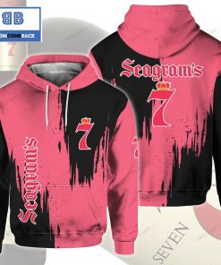 seagrams black and pink 3d hoodie 4 XDfd6