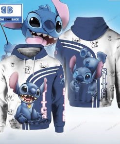 stitch white and blue 3d hoodie 2 n5s5N