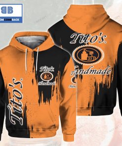 titos handmade vodka black and orange 3d hoodie 3 9R0cy