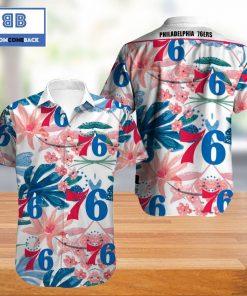 vintage nba philadelphia 76ers hawaiian shirt 2 B28B1