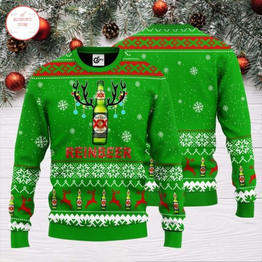 Dos Equis Reinbeer Christmas 3D Sweater