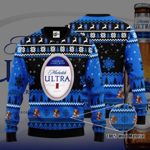Michelob Ultra Christmas 3D Sweater