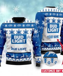 Personalized2BBud2BLight2BBeer2BChristmas2B3D2BSweater2B2 AuKXe
