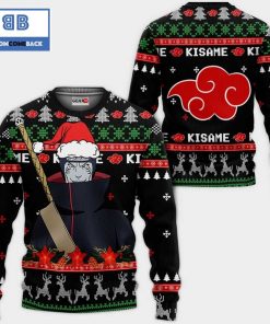 Akatsuki Kisame Satan Claus Naruto Anime Christmas 3D Sweater