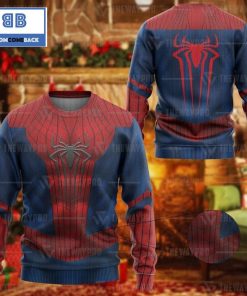 amazing spider man custom imitation knitted christmas 3d sweater 4 GzA1h