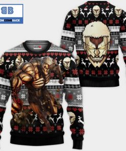 armored titan attack on titan anime christmas 3d sweater 2 FAgEO