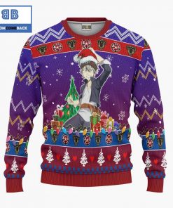 asta black clover anime christmas custom knitted 3d sweater 4 zUtTg