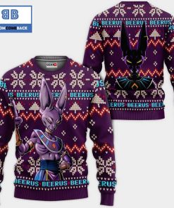 Beerus Dragon Ball Anime Ugly Christmas Sweater