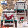 Blue Eyes Ultimate White Dragon Yu Gi Oh Anime Custom Imitation Knitted Ugly Christmas Sweater
