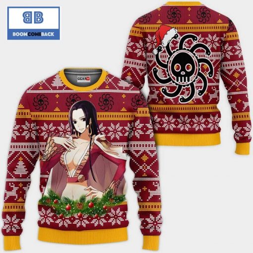 Boa Hancock One Piece Anime Christmas 3D Sweater