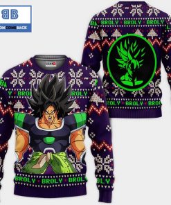 Broly Dragon Ball Anime Ugly Christmas Sweater