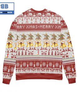 budweiser reindeer and snowflake pattern christmas 3d sweater 3 BDSVp