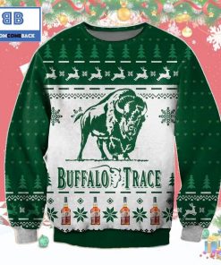 buffalo trace bourbon whisky christmas 3d sweater 2 YaTIj