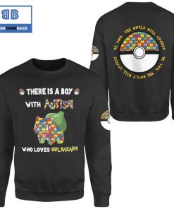 Bulbasaur Autism Pokemon Anime Christmas 3D Sweatshirt