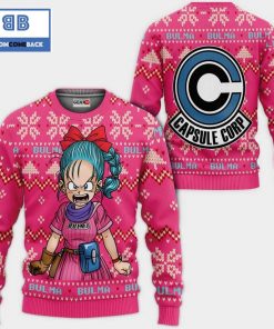 Bulma Dragon Ball Anime Ugly Christmas Sweater