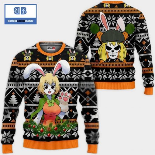 Carrot One Piece Anime Christmas 3D Sweater
