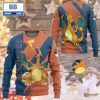 Blue Eyes Toon Ultimate Dragon Yu Gi Oh Anime Custom Imitation Knitted Christmas 3d Sweater