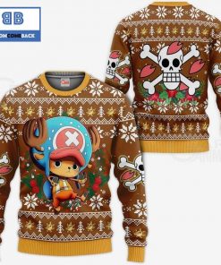 chopper one piece anime ugly christmas sweater 3 XtqK8