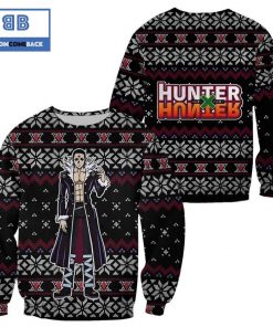 chrollo lucilfer hunter x hunter anime ugly christmas sweater 2 dgD8t