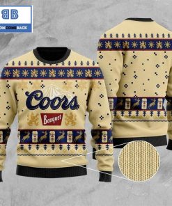 coors banquet beer christmas 3d sweater 2 XpT5T