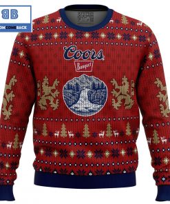 coors banquet beer christmas red 3d sweater 2 c1TLz
